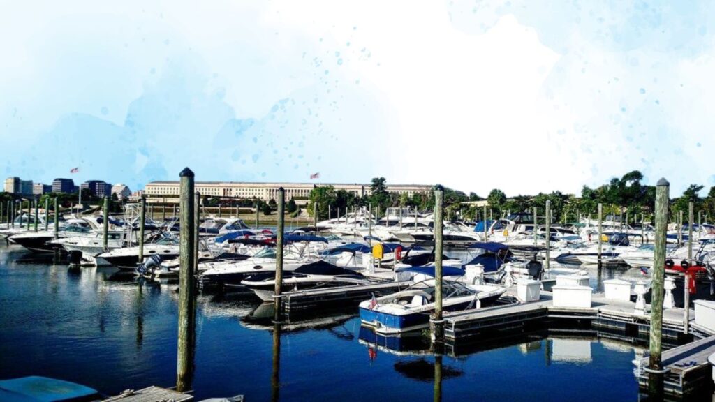 Columbia island marina