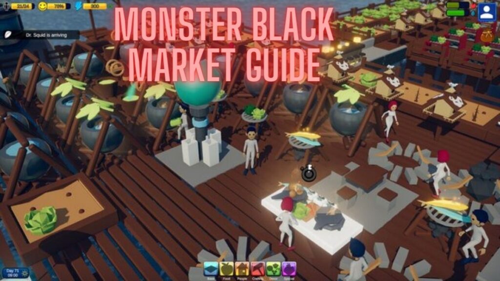 Monster Black Market Guide