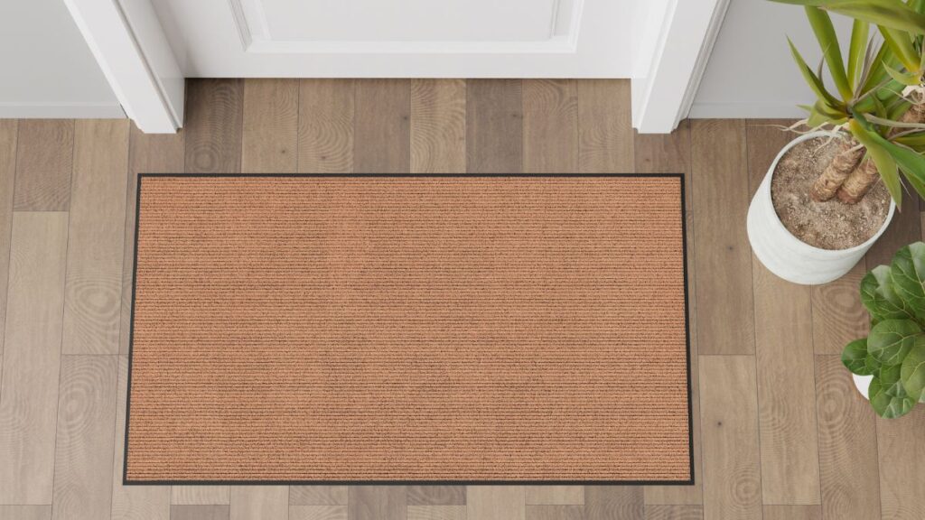 antibacterial floor mat