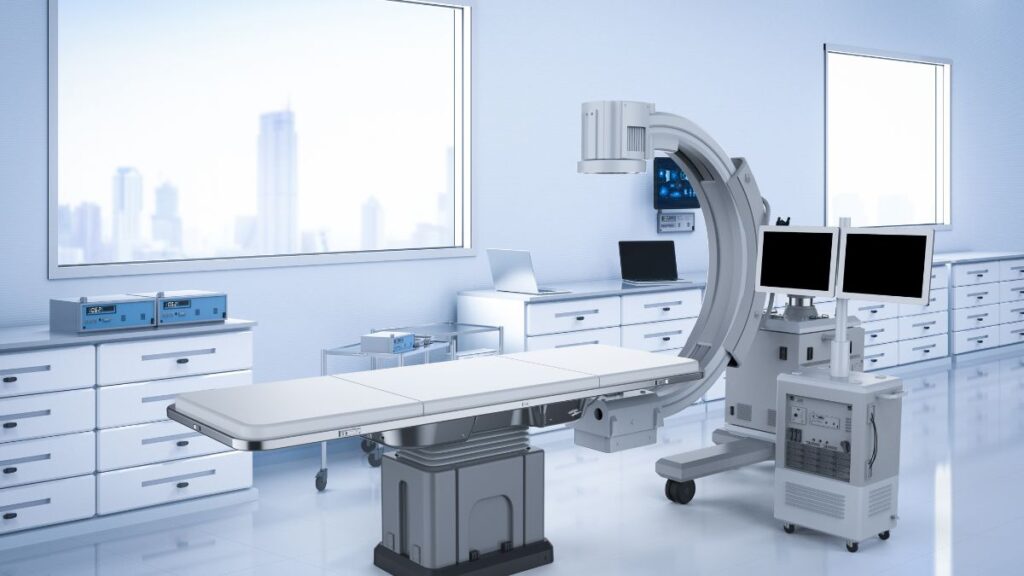 Diagnosing C-Arm Machine