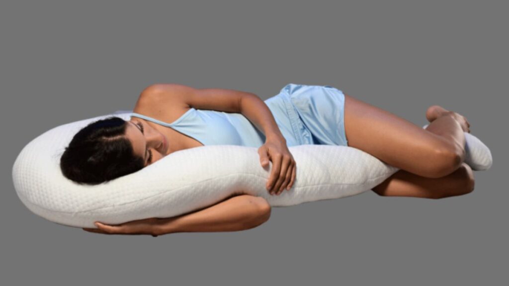 contour swan pillow