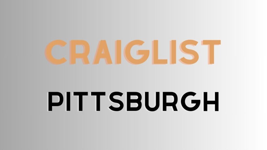 craigslist in pittsburgh pa