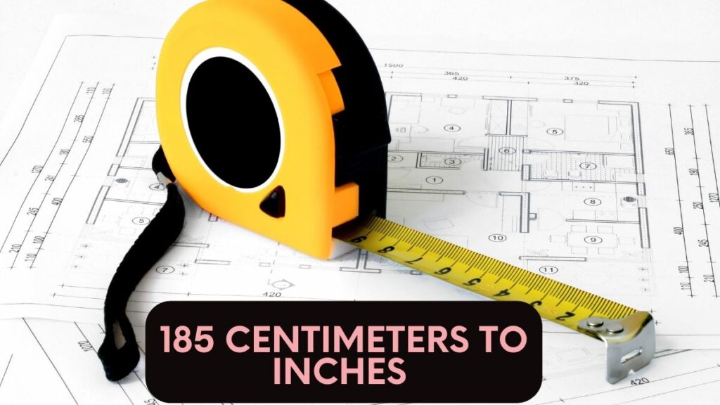 185 Centimeters to Inches