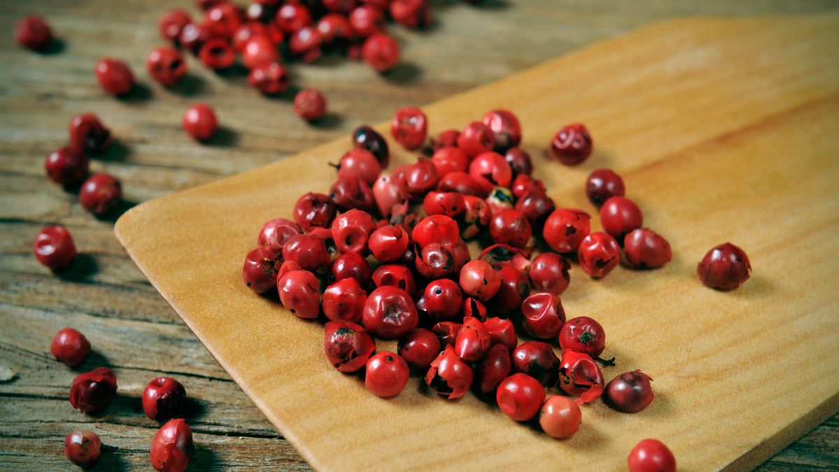 pink peppercorns