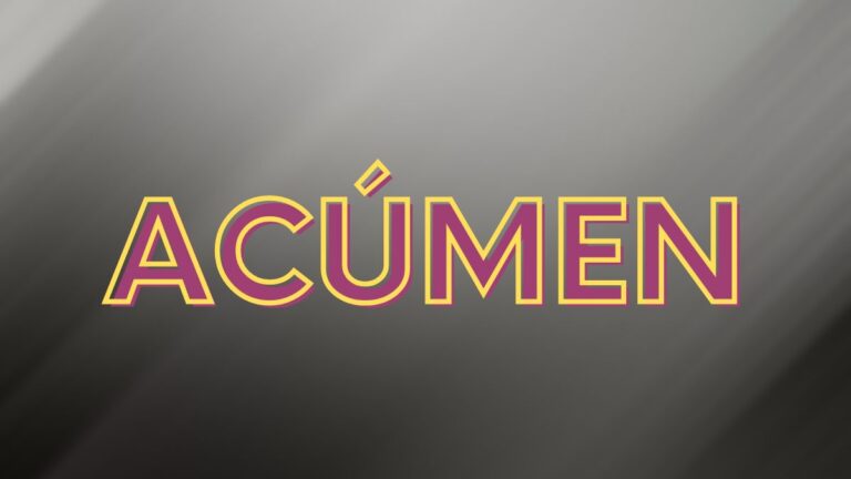acúmen