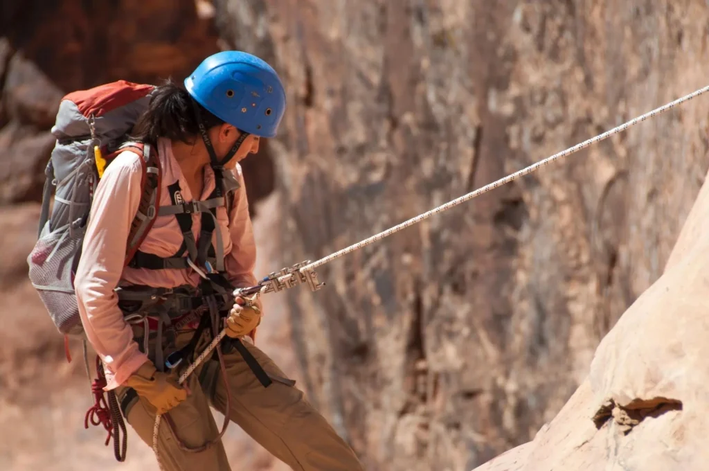 rock climbing gear bag