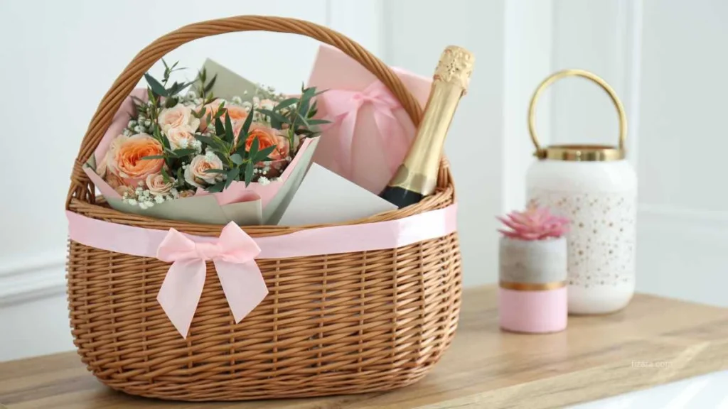 Flower Gift Basket