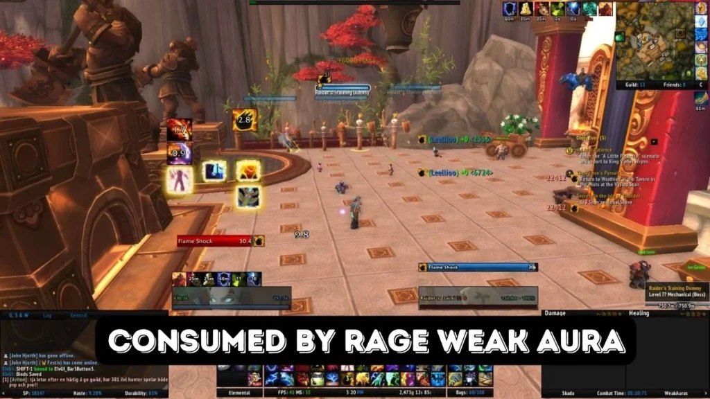 consumed by rage weak aura