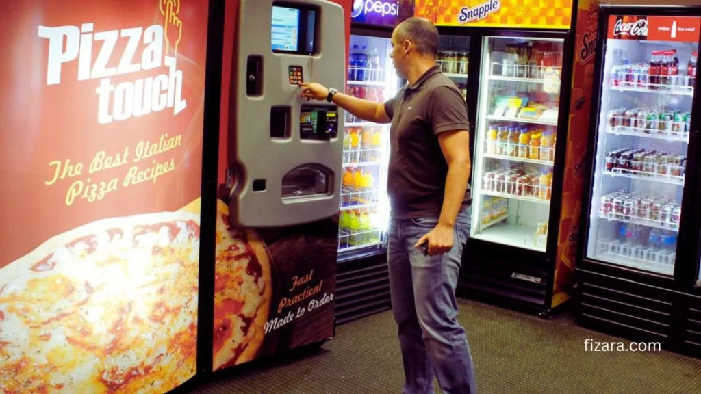 Pizza vending machine