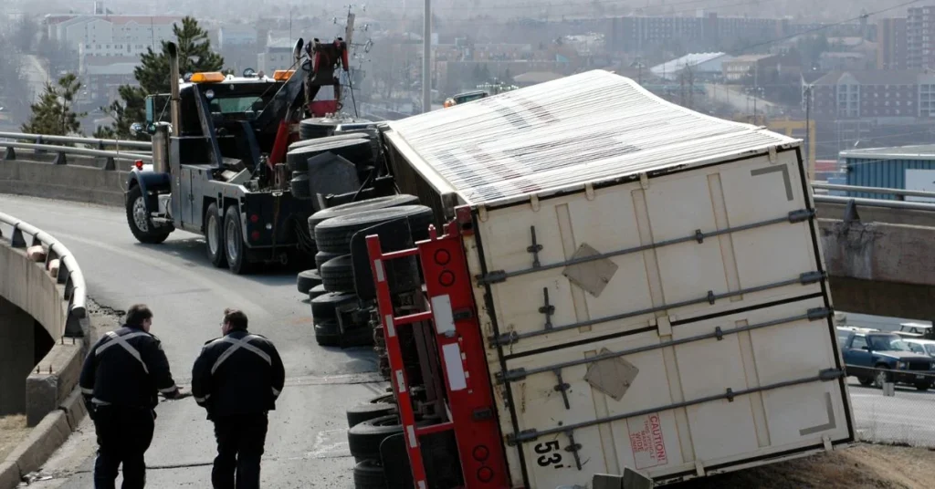 Semi-Truck Crash