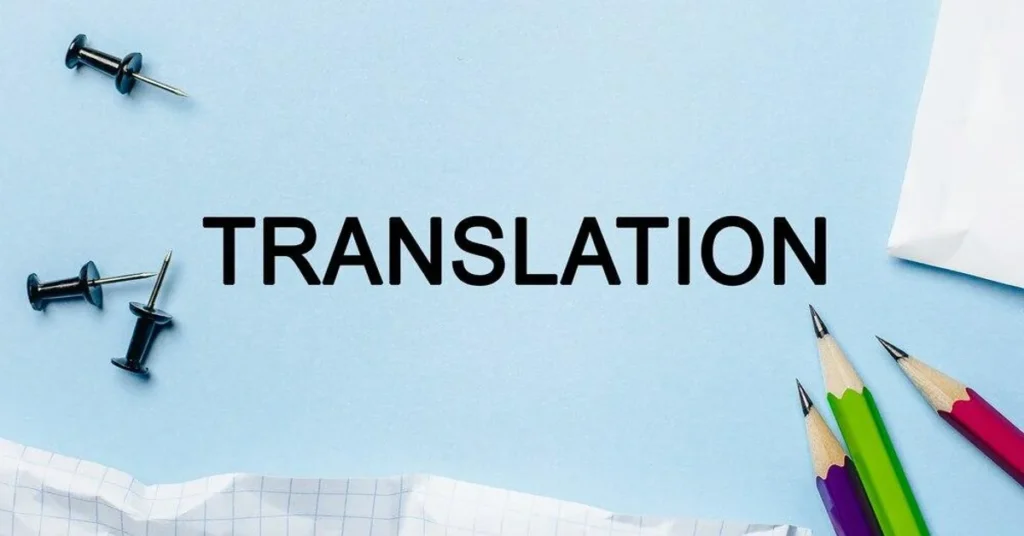 TRANSLATION SERVICES