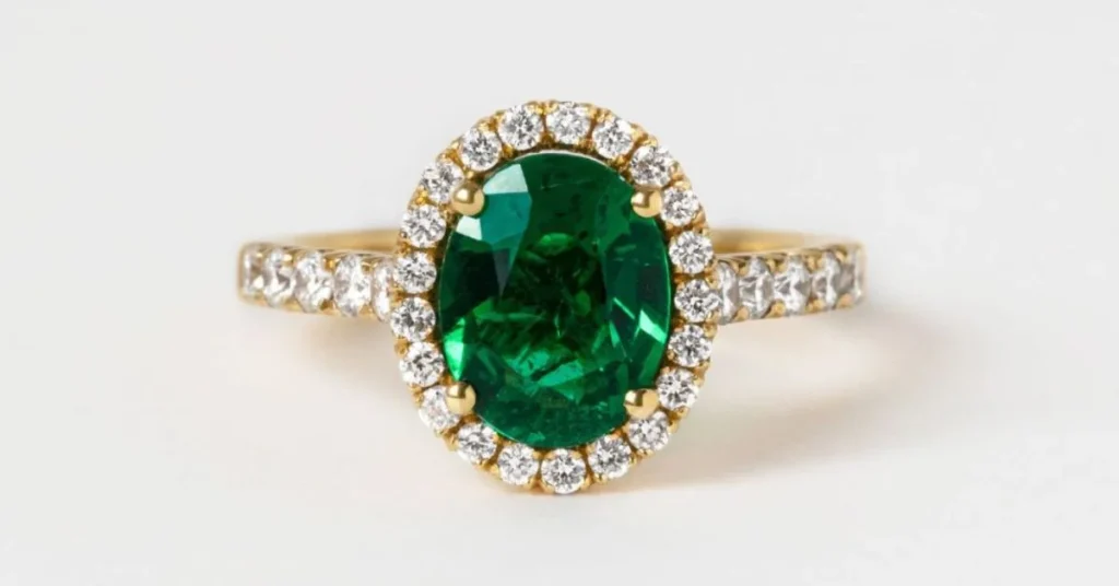 Rings Green Diamond