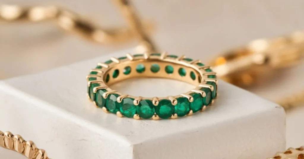 Emerald Eternity Ring