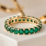 Emerald Eternity Ring