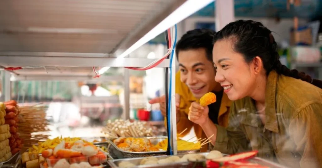 Chinatown Hawker Leftovers Consumption