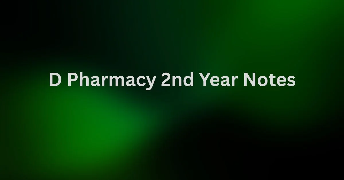 The second year of D Pharmacy serves as the foundation for your career in pharmaceuticals, hospitals, and clinical practice.