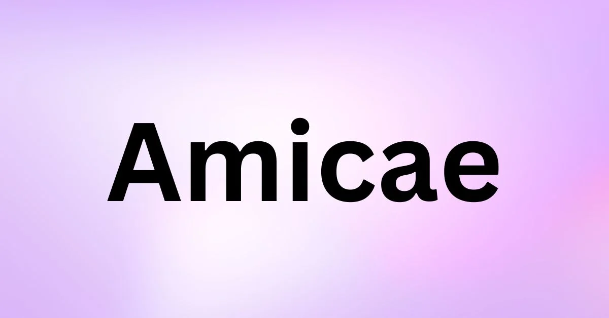 Amicae