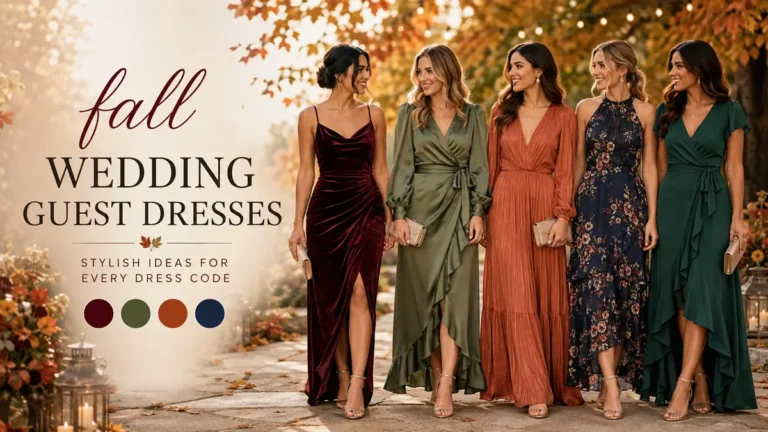 Fall Wedding Guest Dresses: 2026 Style Guide