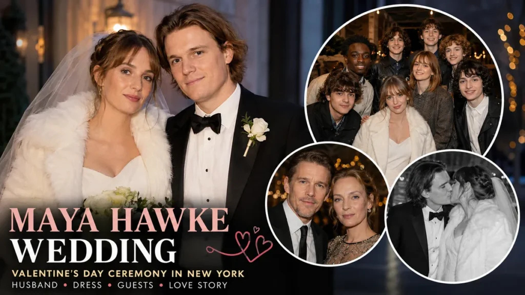 Maya Hawke Wedding: Husband, Dress & Guest Details