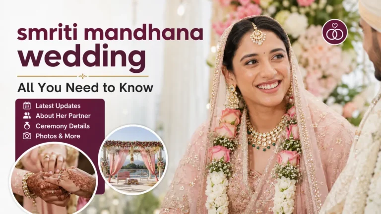 smriti mandhana wedding: What Happened and Latest Update