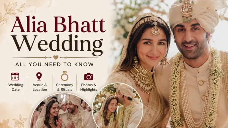 Alia Bhatt Wedding: Dress, Date & Complete Details