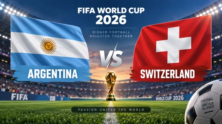 Argentina vs Switzerland: 2026 World Cup Match Guide