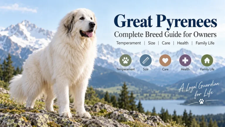 great pyrenees: Temperament, Size, Care & Health