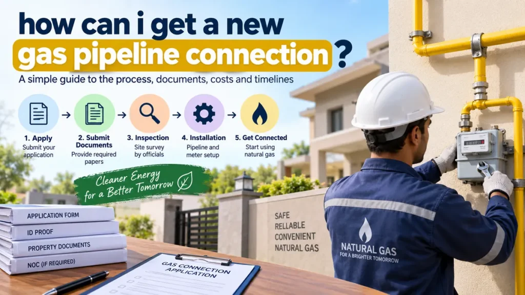 how can i get a new gas pipeline connection | Pakistan